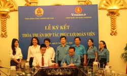 Công đoàn Công Thương Việt Nam ký kết thoả thuận hợp tác phúc lợi đoàn viên với Công đoàn Tập đoàn Vingroup