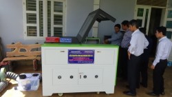 Huyện Cư Kuin nghiệm thu đề án KCĐP “Hỗ trợ máy móc thiết bị điêu khắc mỹ nghệ, công suất: 1.000 sản phẩm/tháng tại xã Ea Bhok”
