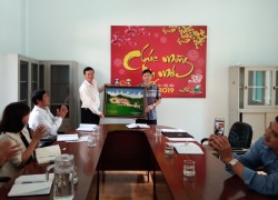 Đoàn Trung tâm Khuyến công Vĩnh Phúc thăm và làm việc tại Trung tâm Khuyến công và Tư vấn phát triển công nghiệp Đắk Lắk.