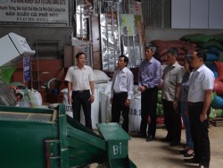 Nghiệm thu Đề án Khuyến công địa phương 2019: "Hỗ trợ máy móc thiết bị tiên tiến trong sơ chế cà phê tại xã Ea Tu, Thành phố Buôn Ma Thuột”