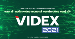 Mời tham gia Triển lãm - Hội chợ “Kinh tế - quốc phòng trong kỷ nguyên công nghệ số” năm 2021 trên không gian mạng (VIDEX 2021)