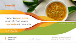 Mời tham gia Triển lãm trực tuyến Quốc tế Công nghiệp thực phẩm Việt Nam năm 2021