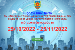 Cuộc thi “Tìm hiểu các quy định của pháp luật liên quan đến quyền và nghĩa vụ của người Việt Nam ở nước ngoài”