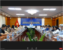 Hội nghị Giao ban xúc tiến thương mại với hệ thống Thương vụ Việt Nam ở nước ngoài tháng 8/2022