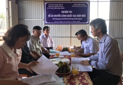 Khuyến công Đắk Lắk tổ chức nghiệm thu sở sở đề án khuyến công quốc gia năm 2022 tại xã Ea Lê, huyện Ea Súp