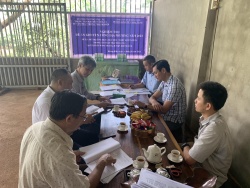 Nghiệm thu đề án khuyến công địa phương năm 2023 về hỗ trợ ứng dụng máy móc thiết bị tiên tiến trong sản xuất trà mãng cầu tại huyện Krông Búk, tỉnh Đắk Lắk