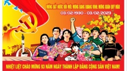 Nhiệt liệt chào mừng 93 năm ngày thành lập Đảng cộng sản Việt Nam (03/02/1930-03/02/2023)