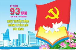 Đẩy mạnh tuyên truyền 93 năm Ngày truyền thống ngành Tuyên giáo của Đảng (01/8/2030 - 01/8/2023)
