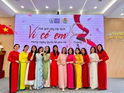 Công đoàn ngành Công Thương tỉnh Đắk Lắk: Nữ đoàn viên sôi nổi hưởng ứng “Tuần lễ áo dài” năm 2024