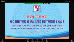 Hội thảo “Cập nhật các vấn đề liên quan tới các FTA trong khuôn khổ ASEAN và quy các xuất xứ theo các FTA”