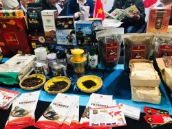 Thương vụ Việt Nam tại Chile tham dự trưng bày, quảng bá cà phê tại hội chợ Expo Café Chile 2025