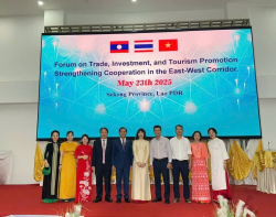 Đoàn Sở Công Thương tỉnh Đắk Lắk tham dự Diễn đàn xúc tiến Thương mại, Đầu tư, Du lịch thúc đẩy Hành lang Kinh tế Đông – Tây tại tỉnh Sekong, Lào