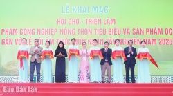 Khai mạc Hội chợ - Triển lãm và Lễ hội Ẩm thực món ngon Tây Nguyên