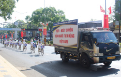 Hoạt động diễu hành nhân sự kiện Lễ phát động