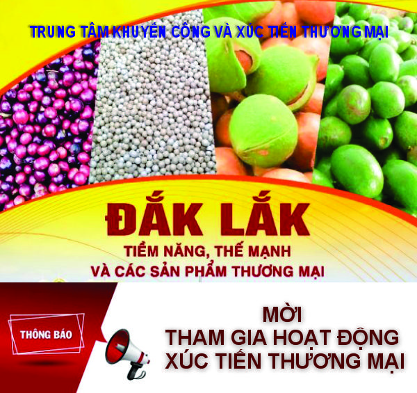 Mời tham gia hoạt động xúc tiến thương mại