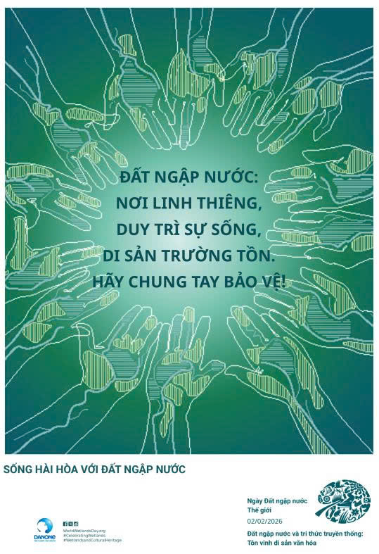 Hưởng ứng Ngày Đất ngập nước Thế giới năm 2026