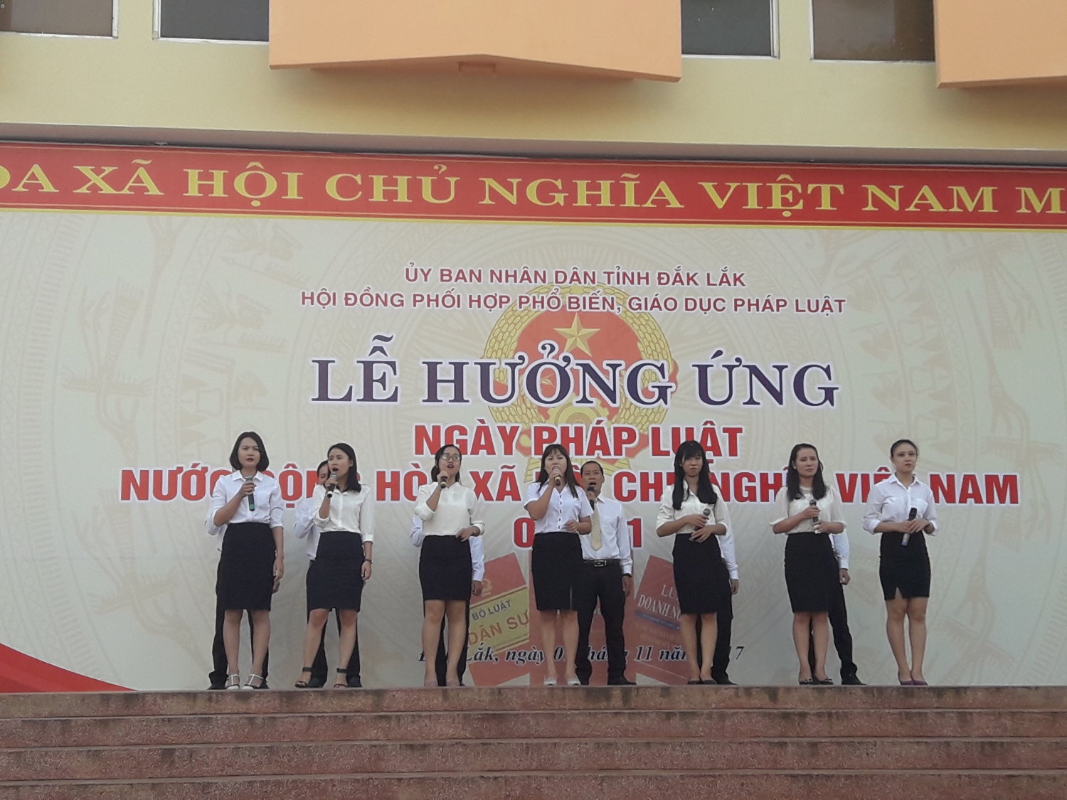 Sở Công thương tỉnh Đắk Lắk tham gia hưởng ứng ngày Pháp luật Việt Nam