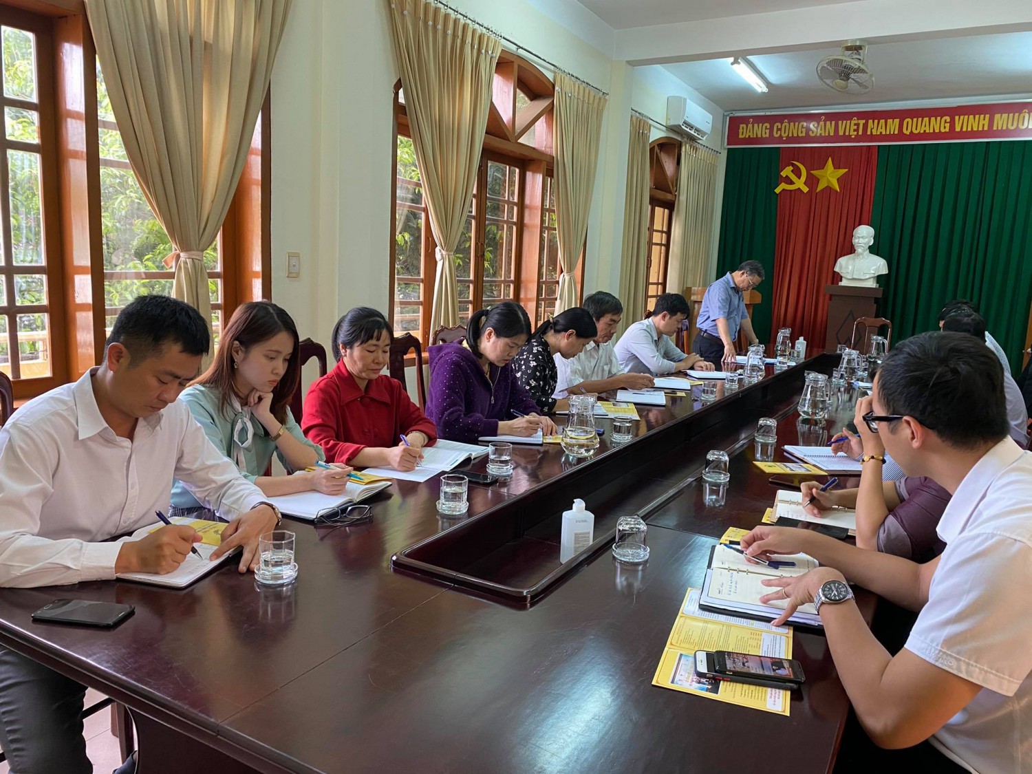 Ban Tổ chức hội thi làm việc với Sở Công Thương Hội thi sáng tạo kỹ thuật tỉnh Đắk Lắk