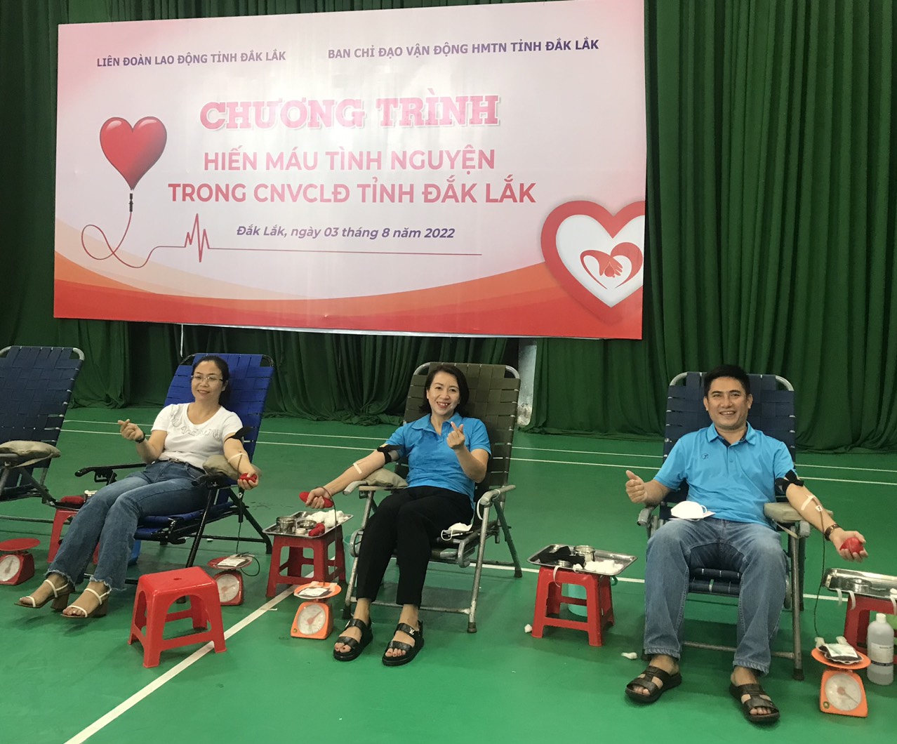 Công đoàn ngành Công Thương Đắk Lắk: Tham gia hiến máu tình nguyện năm 2022