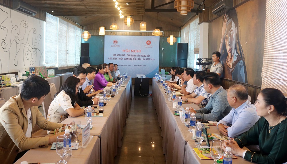 Sở Công Thương tổ chức Hội nghị kết nối cung cầu với doanh nghiệp tỉnh Tuyên Quang