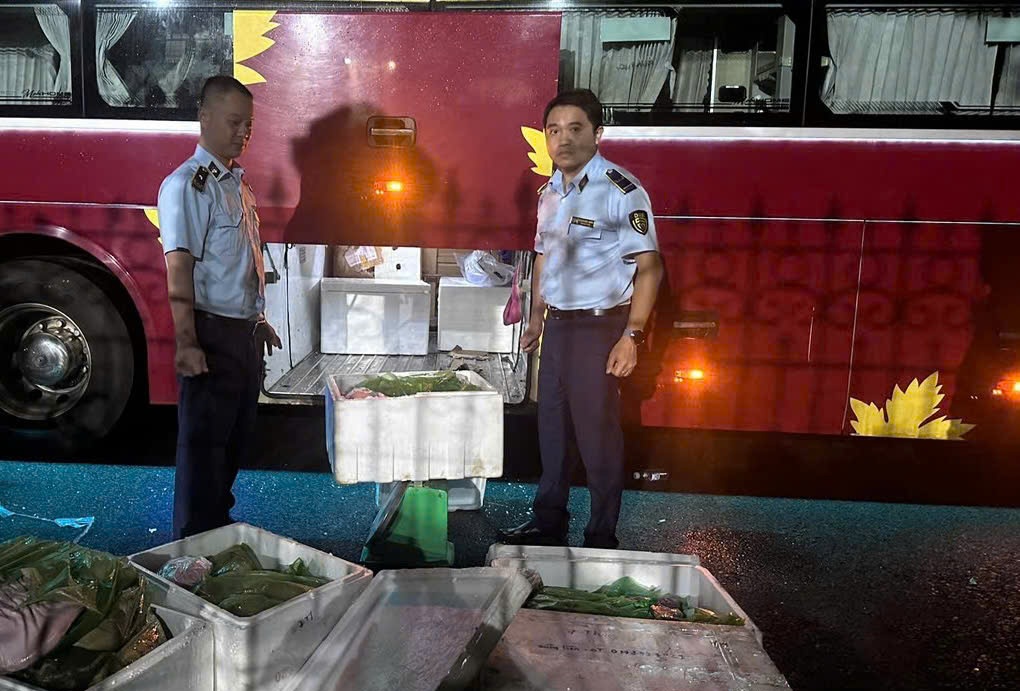 Đắk Lắk: Đội Quản lý thị trường số 4 phát hiện hơn 250 kilogam thịt heo đông lạnh không rõ nguồn gốc, xuất xứ đang trên đường tiêu thụ