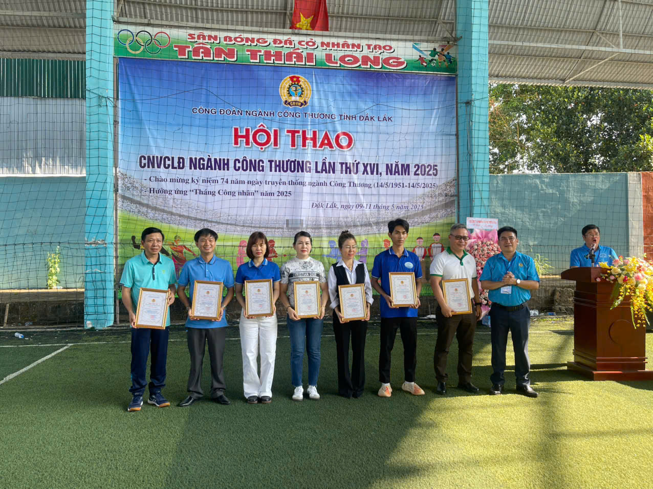 Trên 300 vận động viên tham dự Hội thao Công đoàn ngành Công Thương lần thứ 16 năm 2025