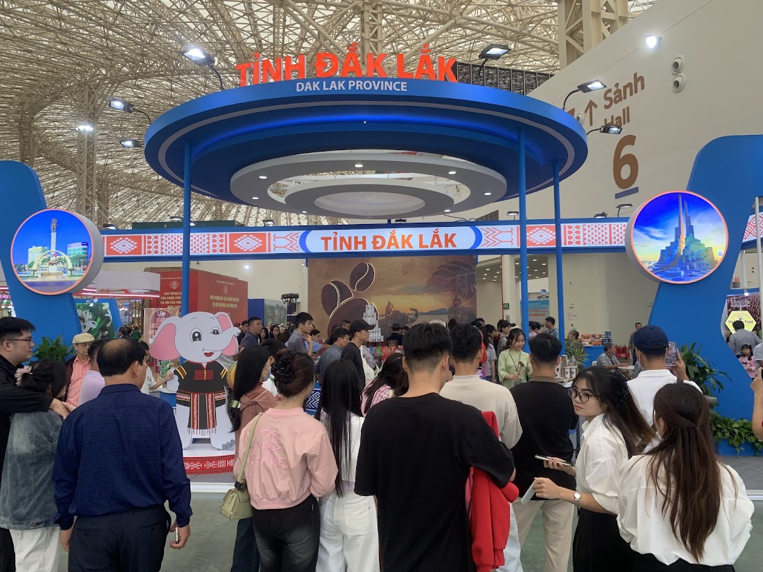 Đắk Lắk giới thiệu sản phẩm đặc trưng tại Hội chợ Mùa Thu 2025