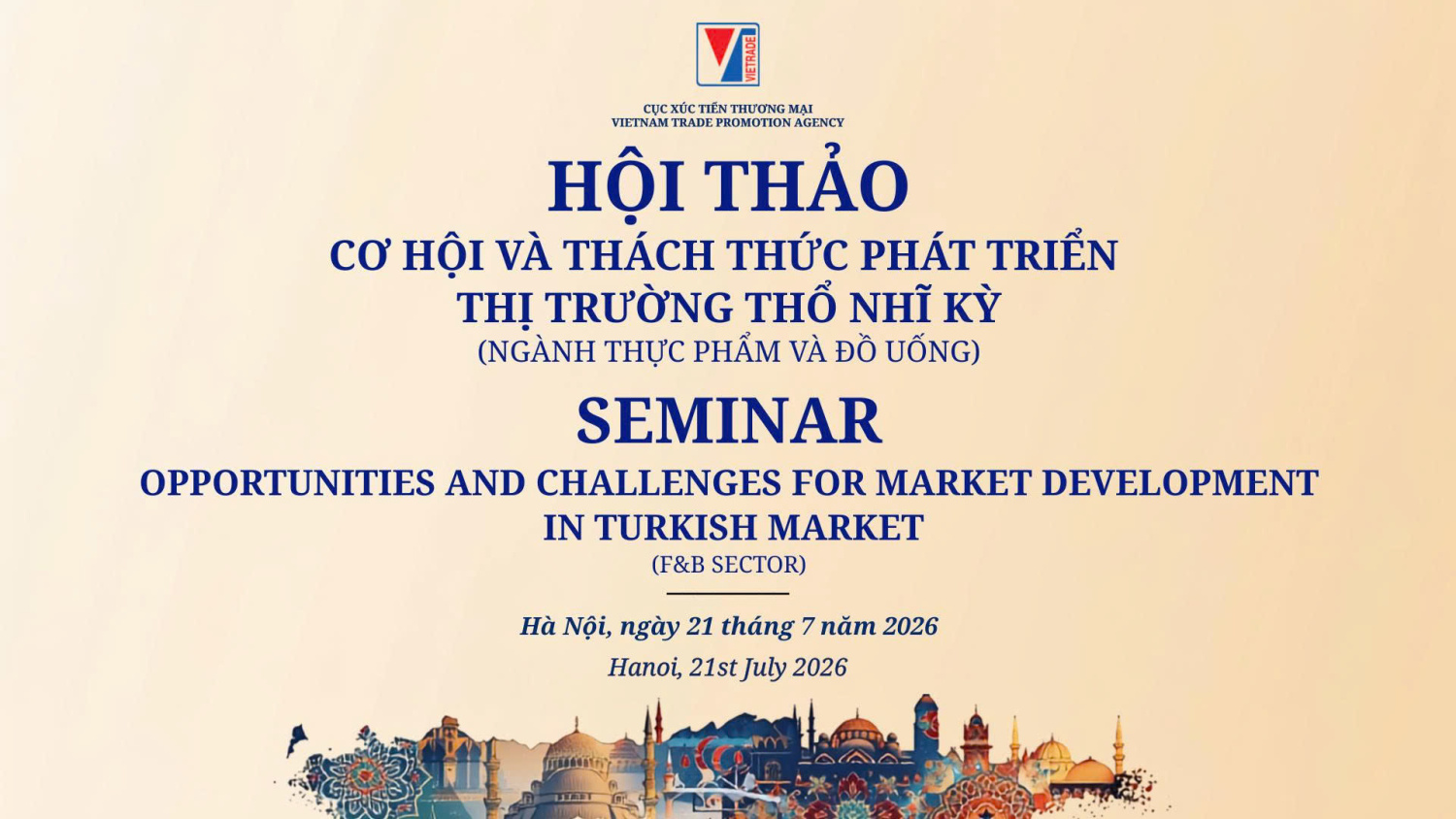 Cơ hội và thách thức phát triển thị trường Thổ Nhĩ Kỳ