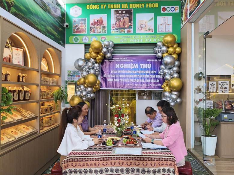 Khuyến công Đắk Lắk: Tổ chức nghiệm thu đề án Khuyến công địa phương năm 2026, tại xã Ea Phê, tỉnh Đắk Lắk