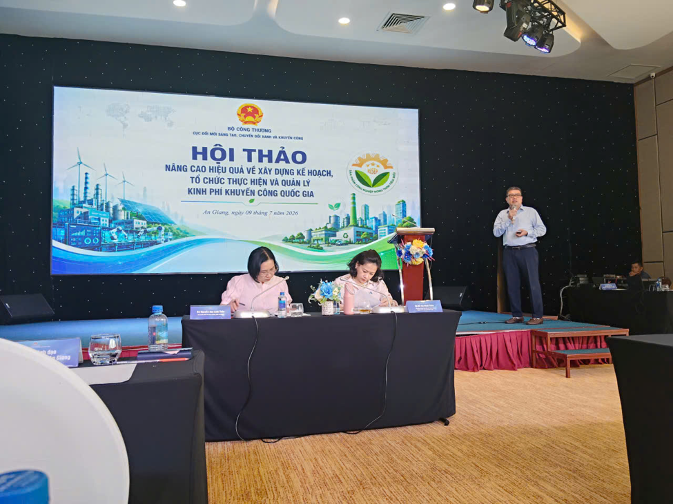 Hội thảo nâng cao hiệu quả về xây dựng kế hoạch, tổ chức thực hiện và quản lý kinh phí khuyến công quốc gia