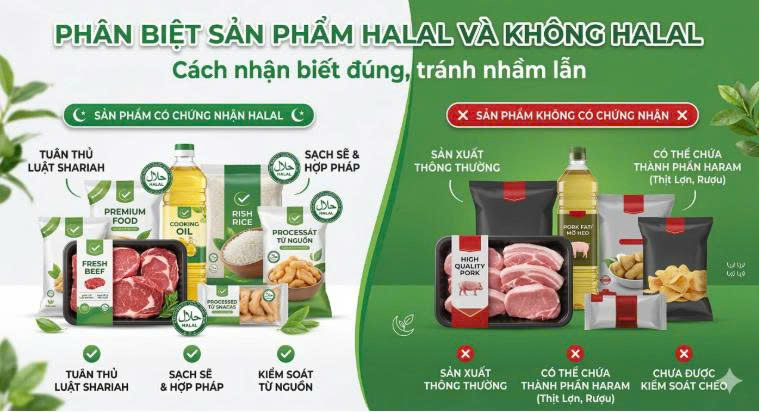 Indonesia ra Dự thảo Quy định của Cơ quan Tổ chức bảo đảm sản phẩm Halal (BPJPH) liên quan đến hình thức và thủ tục dán nhãn thông tin “không Halal”.